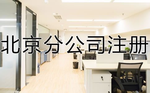北京分公司注册